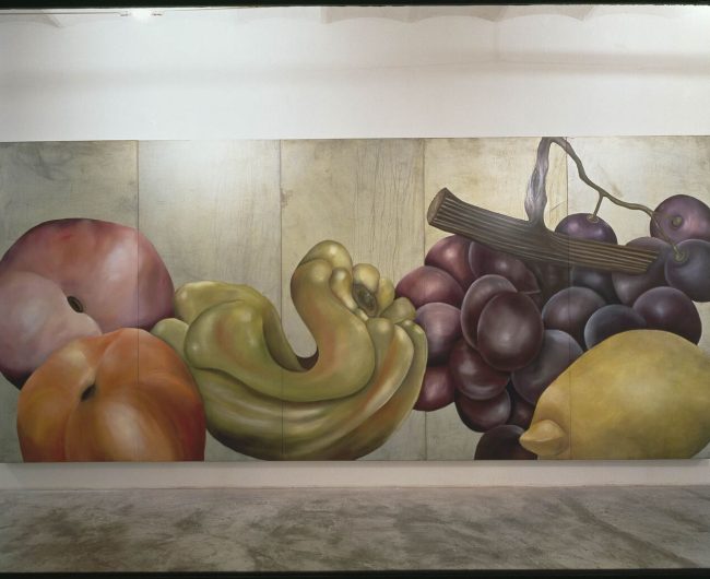 Oil on galvanized metal sheet_5 panels 120x270 - total dimension 600x270cm_private collection_2